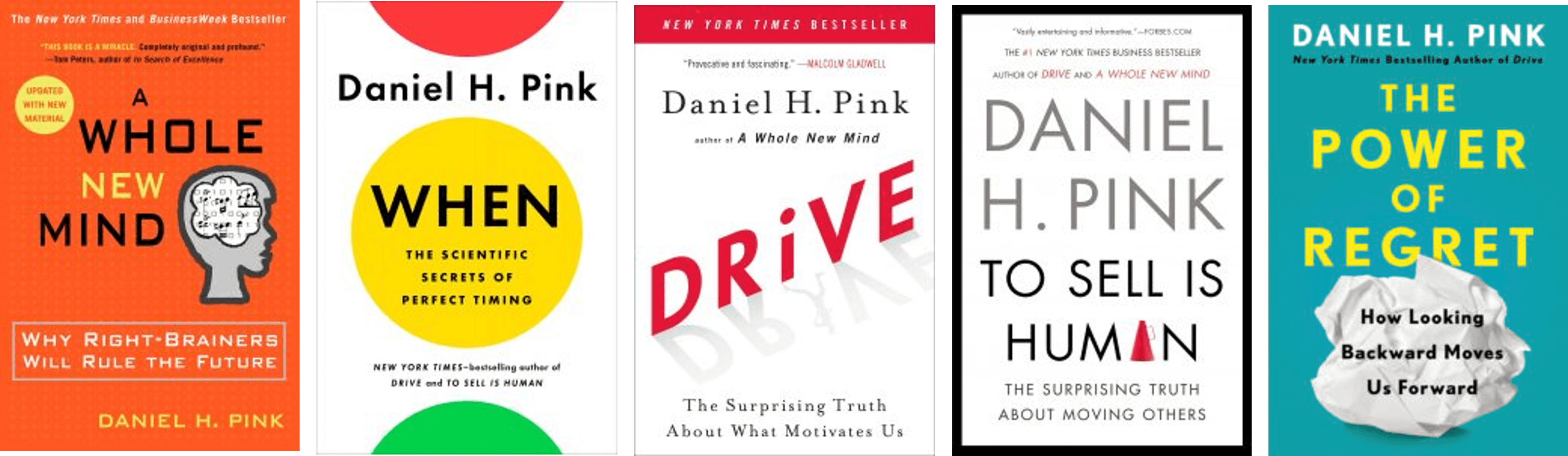 Daniel H. Pink's bestselling books
